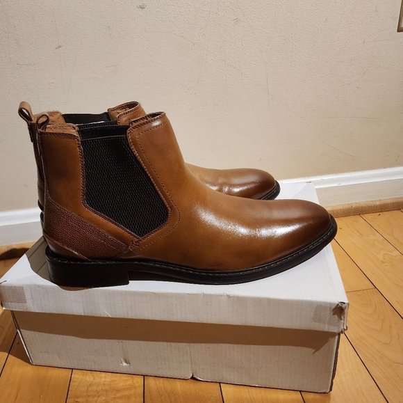 STEVE MADDEN ANSARI MEN’S BUTTER SCOTCH  ANKLE BOOT main image 6